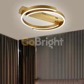 Lustra LED cu Telecomanda Kara 3 Tipuri de Lumini 66W Auriu